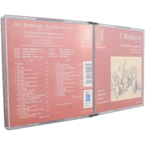 Felix Mendelssohn-Bartholdy - Die Hochzeit Des Camacho (2 CD Set)