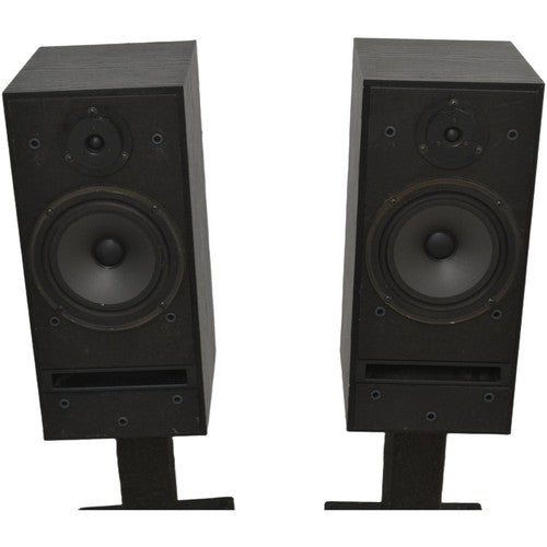 Linn Helix LS150 Stand Mount Speakers Pair Bi-Wire Black Passive HiFi - Chorlton Analogue
