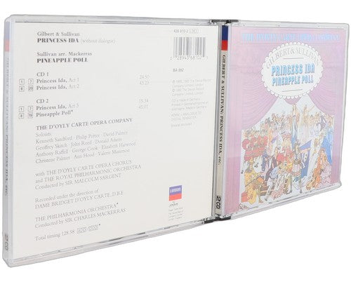 D'Oyly Carte Opera Company - Princess Ida / Pineapple Poll (2 CD Set) - Chorlton Analogue