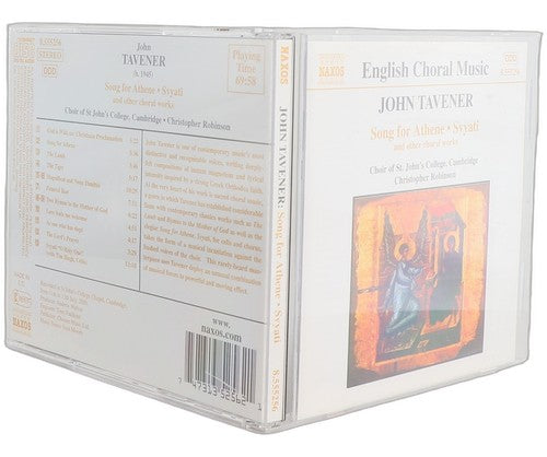 John Tavener - Song For Athene • Svyati And Other Choral Works (CD) - Chorlton Analogue