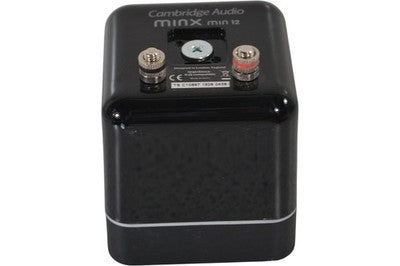 Cambridge Audio Minx Min 12 Compact Speaker High Performance Black Finish