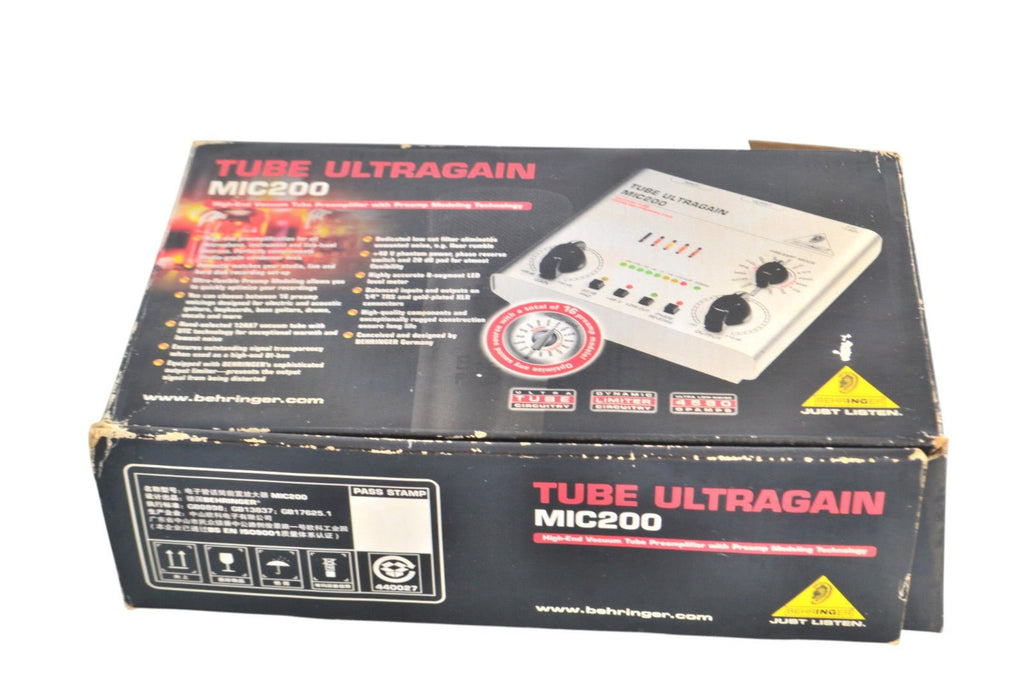 Behringer Tube Ultragain MIC200 - Chorlton Analogue