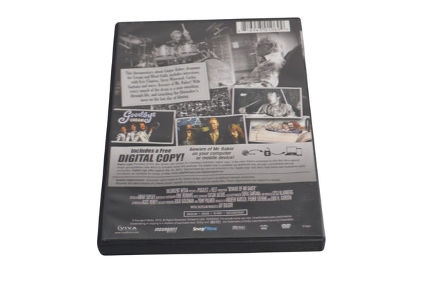 Beware of Mr Baker DVD Region 1 Ginger Baker Cream Blind Faith Documentary - Chorlton Analogue