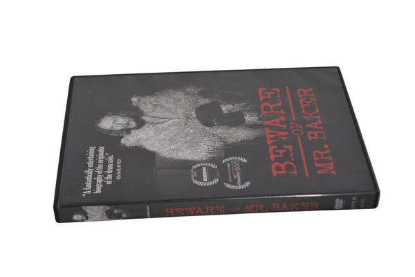 Beware of Mr Baker DVD Region 1 Ginger Baker Cream Blind Faith Documentary - Chorlton Analogue