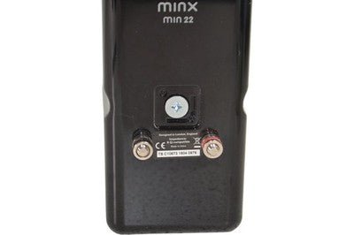 Cambridge Audio Minx Min 22 Compact Black Bookshelf Speakers 8 Ohm - Chorlton Analogue