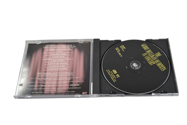 Gerry Mulligan - Quartets in Concert CD 2001 Live Recording Jazz Cool West Coast - Chorlton Analogue