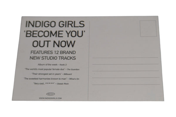Indigo Girls Become You Postcard - Chorlton Analogue
