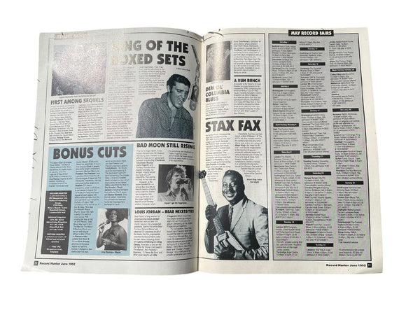 Jimi Hendrix Record Hunter Purple Blaze Magazine June 1992 - Chorlton Analogue