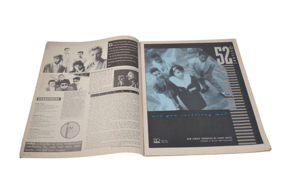 LOS LOBOS RECORD MIRROR MAGAZINE AUGUST 8 1987 - LOS LOBOS COVER + FEATURE INSID - Chorlton Analogue