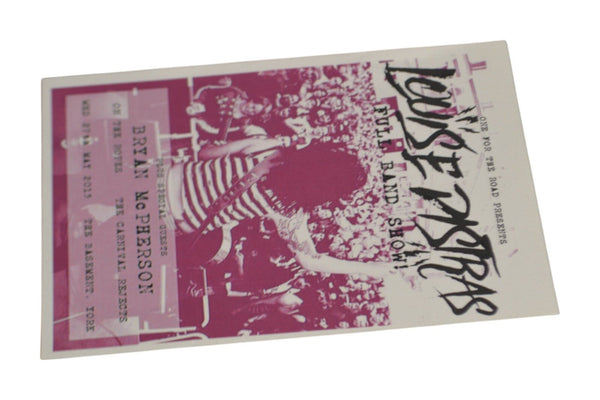 Louise Pistras Full Band Show Flyer - Chorlton Analogue
