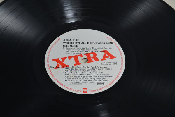 Pete Seeger Where Have All The Flowers Gone LP - Chorlton Analogue