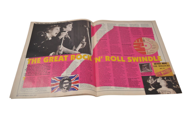 SEX PISTOLS RECORD HUNTER MAGAZINE JUNE 1991 SEX PISTOLS COVER WITH MORE INSIDE - Chorlton Analogue
