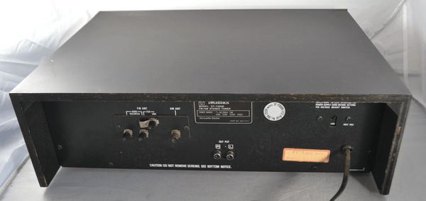 Technics ST - 7300K FM AM Stereo Tuner 1970s Japan Black Orignal Boxed - Chorlton Analogue