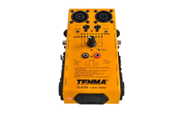 Tenma Cable Tester 72 - 8785 - Network Audio Video Continuity Tester - Chorlton Analogue