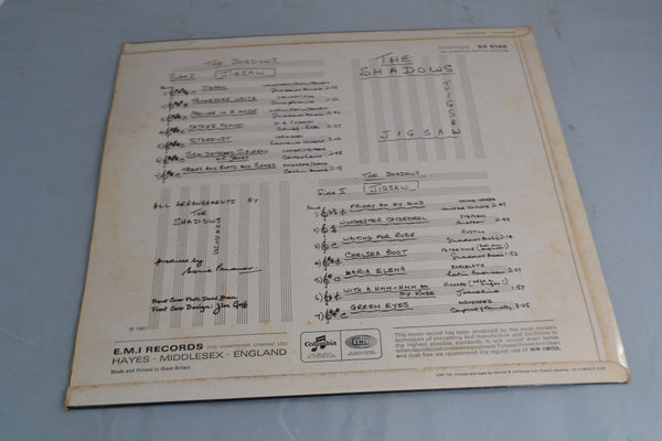 The Shadows Jigsaw LP VG SX. 6148 - Chorlton Analogue