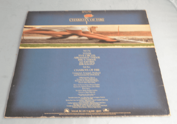 VANGELIS - CHARIOTS OF FIRE EX MEDIA VG SLEEVE VINYL ALBUM - Chorlton Analogue