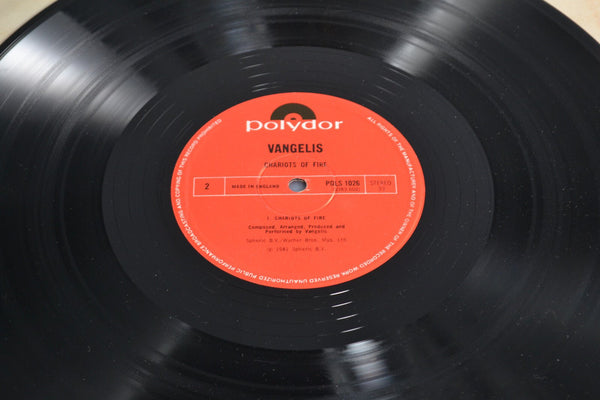 VANGELIS - CHARIOTS OF FIRE EX MEDIA VG SLEEVE VINYL ALBUM - Chorlton Analogue