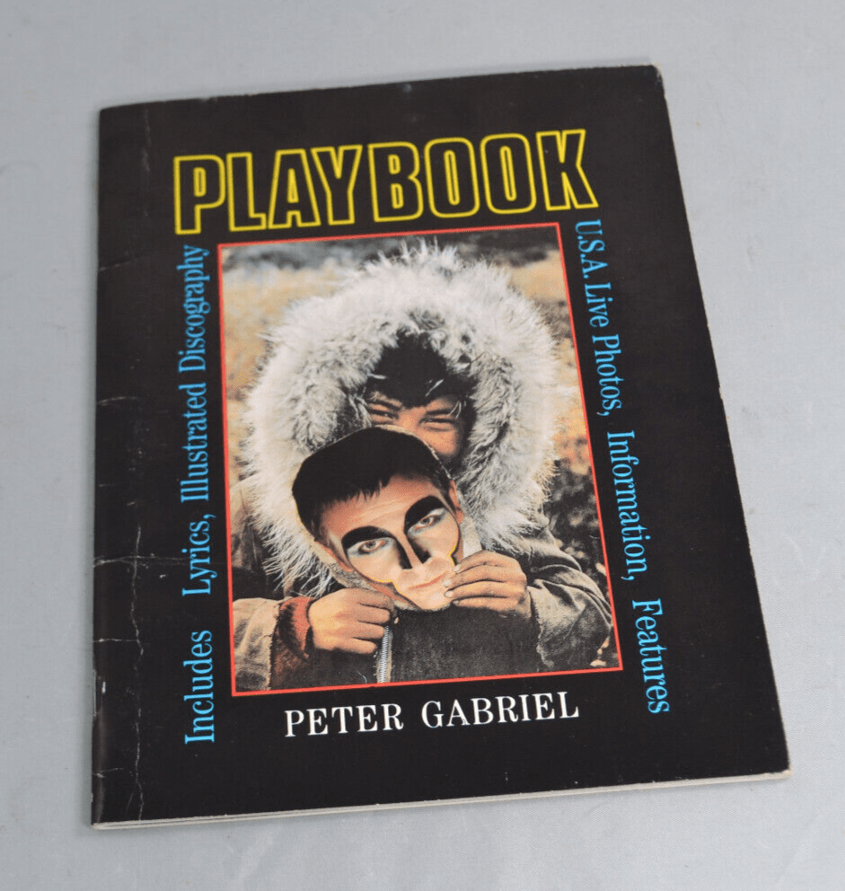 Vintage Peter Gabriel Playbook Concert Tour Programme 1983 - Chorlton Analogue