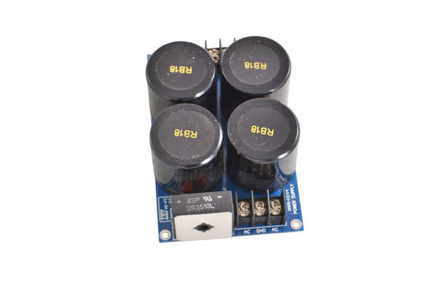 XY Hi - Fi Power Supply Board V5 - RB18 Capacitors - BR3510L Untested - Chorlton Analogue