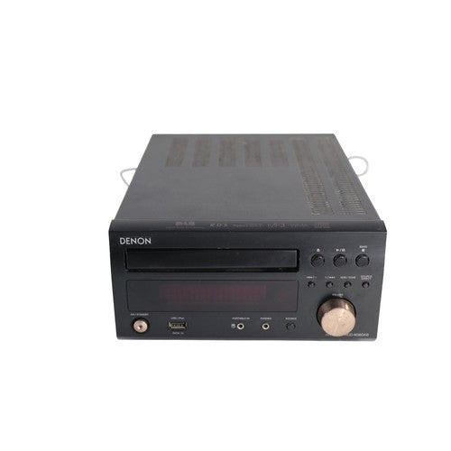 Denon RCD-M38DAB Micro Hi-Fi CD Receiver DAB FM Tuner USB Black Tested - Chorlton Analogue