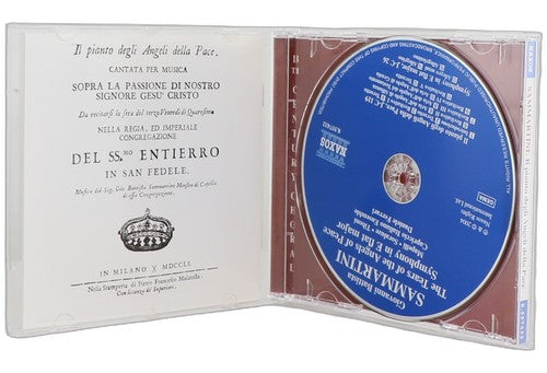 Giovanni Sammartini - Il Pianto Degli Angeli Della Pace (CD) - Chorlton Analogue