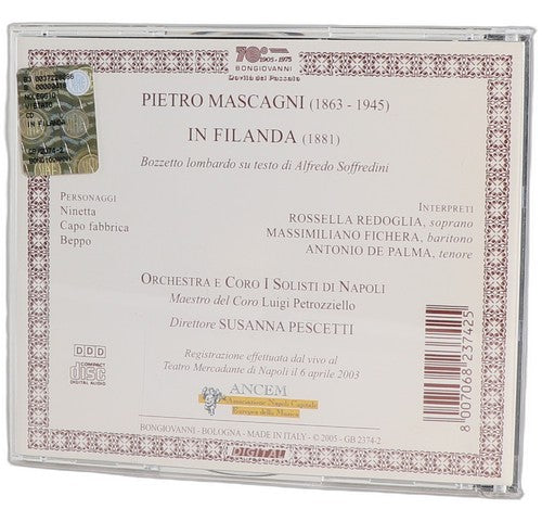 Mascagni - In Filanda - CD - Bongiovanni - 2005