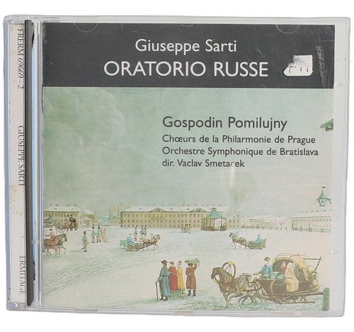 Giuseppe Sarti - Oratorio Russe / Gospodin Pomilujny (CD) - Chorlton Analogue