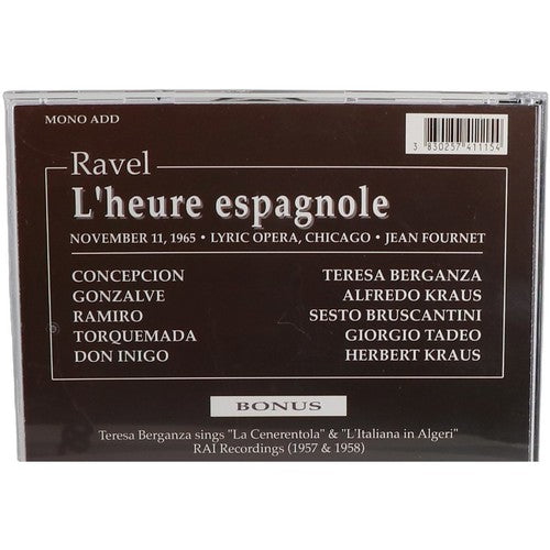 Maurice Ravel - L'Heure Espagnole (CD)