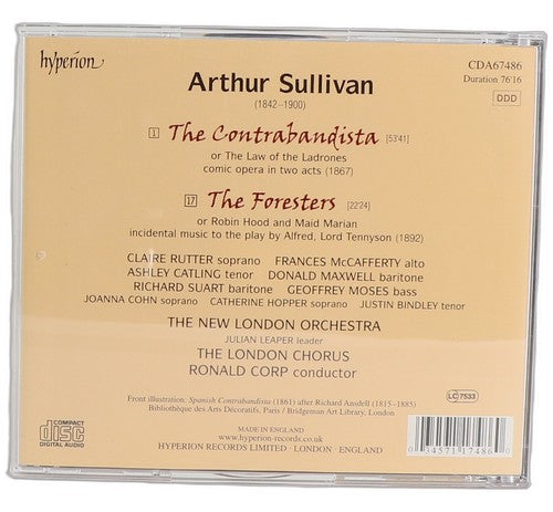 Sullivan - The Contrabandista, The Foresters - CD - Hyperion - 2004