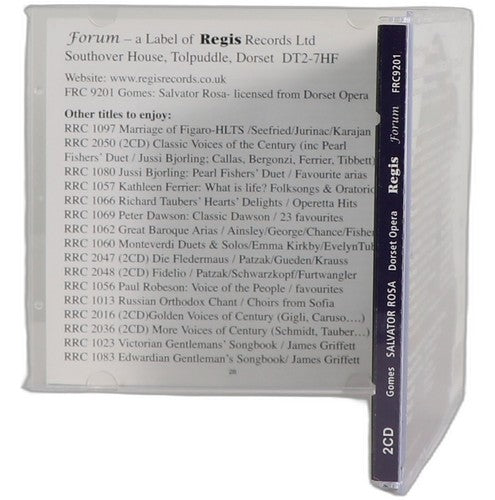 Gomes - Salvator Rosa - Box Set 2 CDs - Regis - 2000
