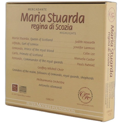 Mercadante - Maria Stuarda regina di Scozia (Highlights) - CD - Opera Rara