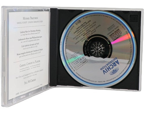 Michael Praetorius - Christmette (Christmas Mass • Messe De Noël) (CD) - Chorlton Analogue