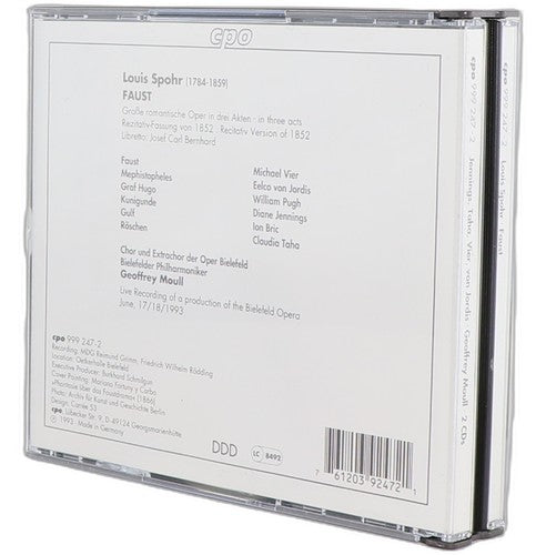Louis Spohr - Faust 1852 Version (2 CD Set) - Chorlton Analogue