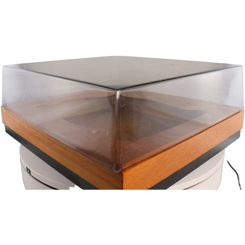 Thorens TD124 Plinth Teak Turntable Plinth Vintage - Chorlton Analogue