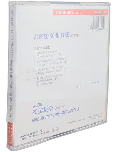 Schnittke - Choir Concerto - CD - Chandos - 1994 - Valery Polyansky