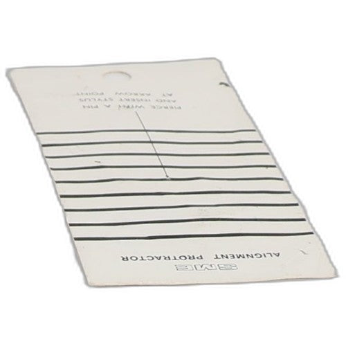 SME 3009 3012 Tonearm Cartridge Alignment Protractor Original Part UK