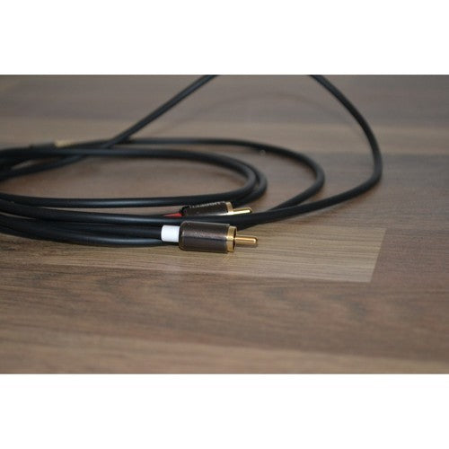 Ugreen AV102 3.5mm Stereo Mini Jack Twin RCA Phono Cable Gold Plated 1.2m