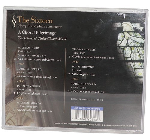 Sixteen - A Choral Pilgrimage - The Glories Of Tudor Church Music - CD