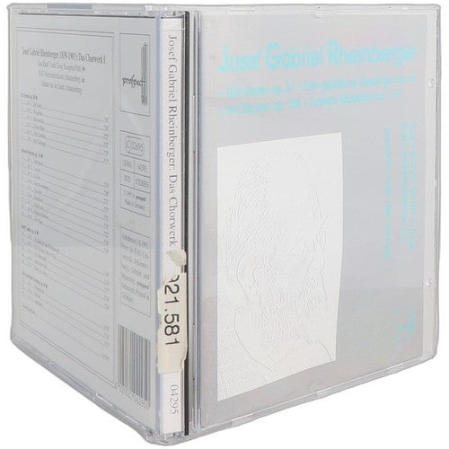 Rheinberger - Das Chorwerk I (Chorwerke I) - CD - prospect - 1996