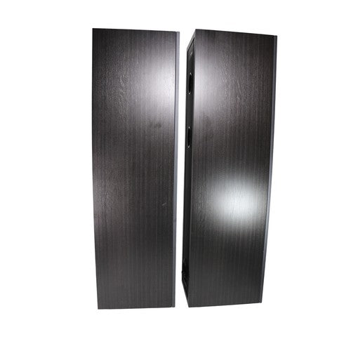 Mission LX-3 Floorstanding Speakers Pair Black Oak Single Wire One Owner Tested