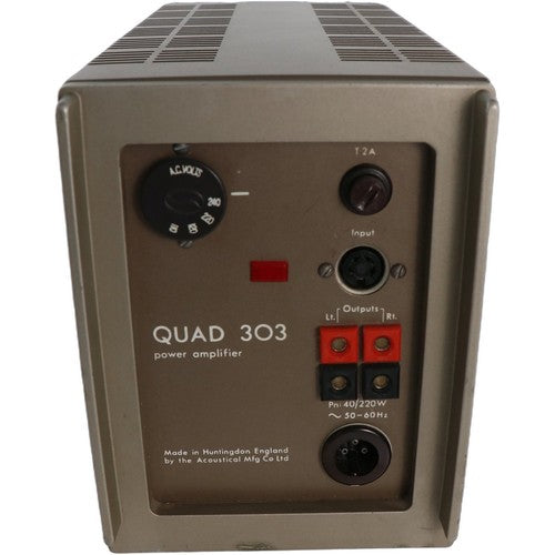 Quad 303 Power Amplifier Vintage Early Serial Number UK Good Working Order - Chorlton Analogue