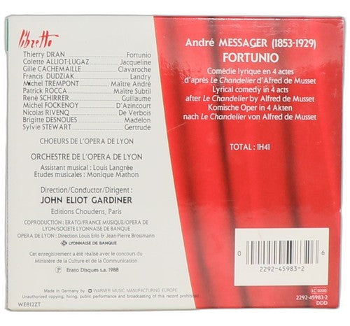 André Messager - Fortunio (2 CD Set) - Chorlton Analogue