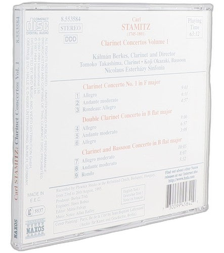 Carl Stamitz - Clarinet Concertos Volume 1 (CD)