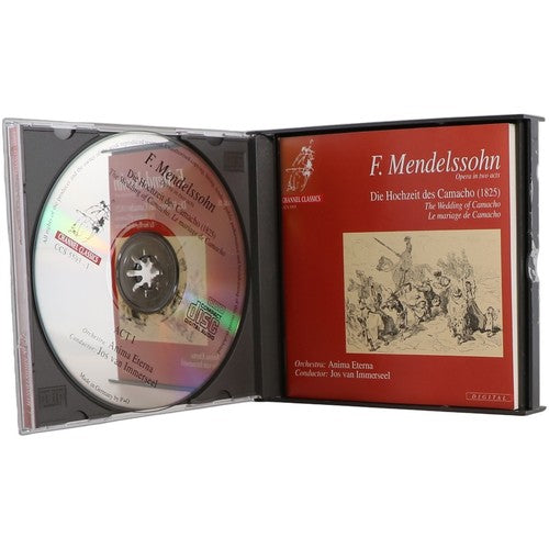 Felix Mendelssohn-Bartholdy - Die Hochzeit Des Camacho (2 CD Set)