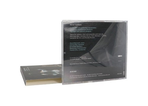 Goebbels - Landschaft Mit Entfernten Verwandten - CD - ECM Records - 2007