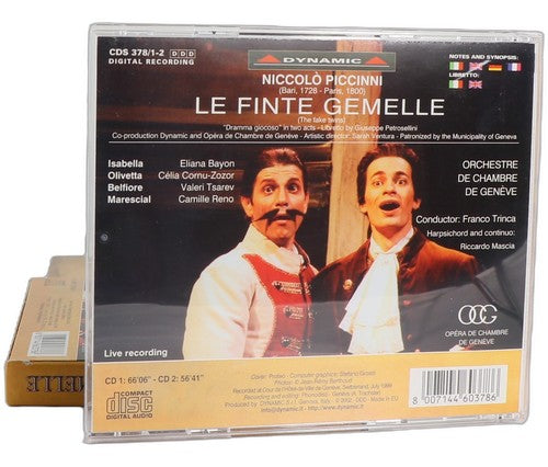 Piccinni - Le Finte Gemelle - Box Set 2 CDs - Dynamic (4) - 2002