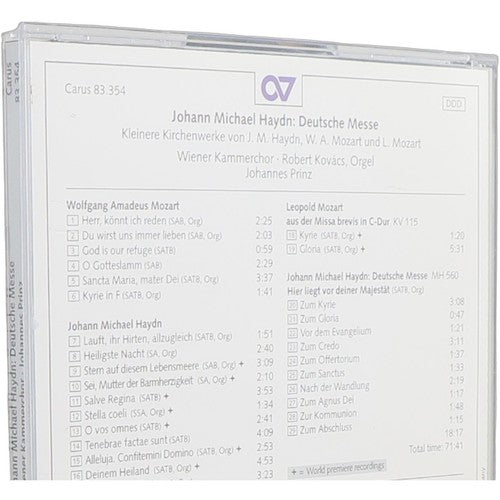 Michael Haydn - Deutsche Messe (Kleinere Kirchenwerke) (CD)