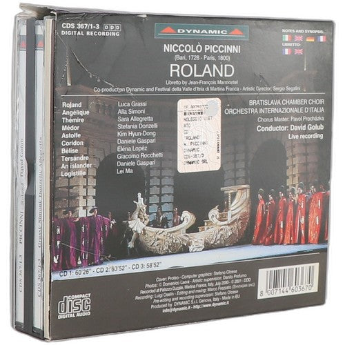 Piccinni - Roland - Box Set 3 CDs - Dynamic (4) - 2001
