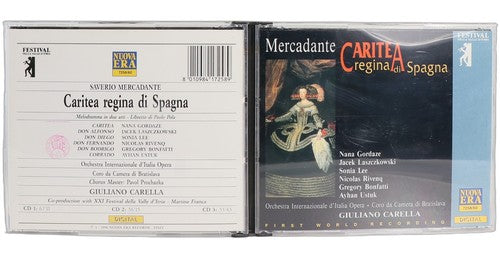 Giuseppe Saverio Mercadante - Caritea Regina Di Spagna (3 CD Set)