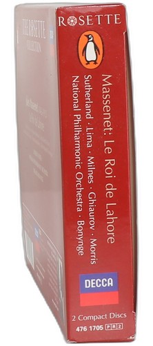 Massenet - Le Roi de Lahore - Box Set 2 CDs - Decca